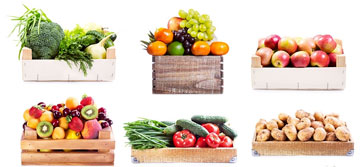 fruits and vegetables Image